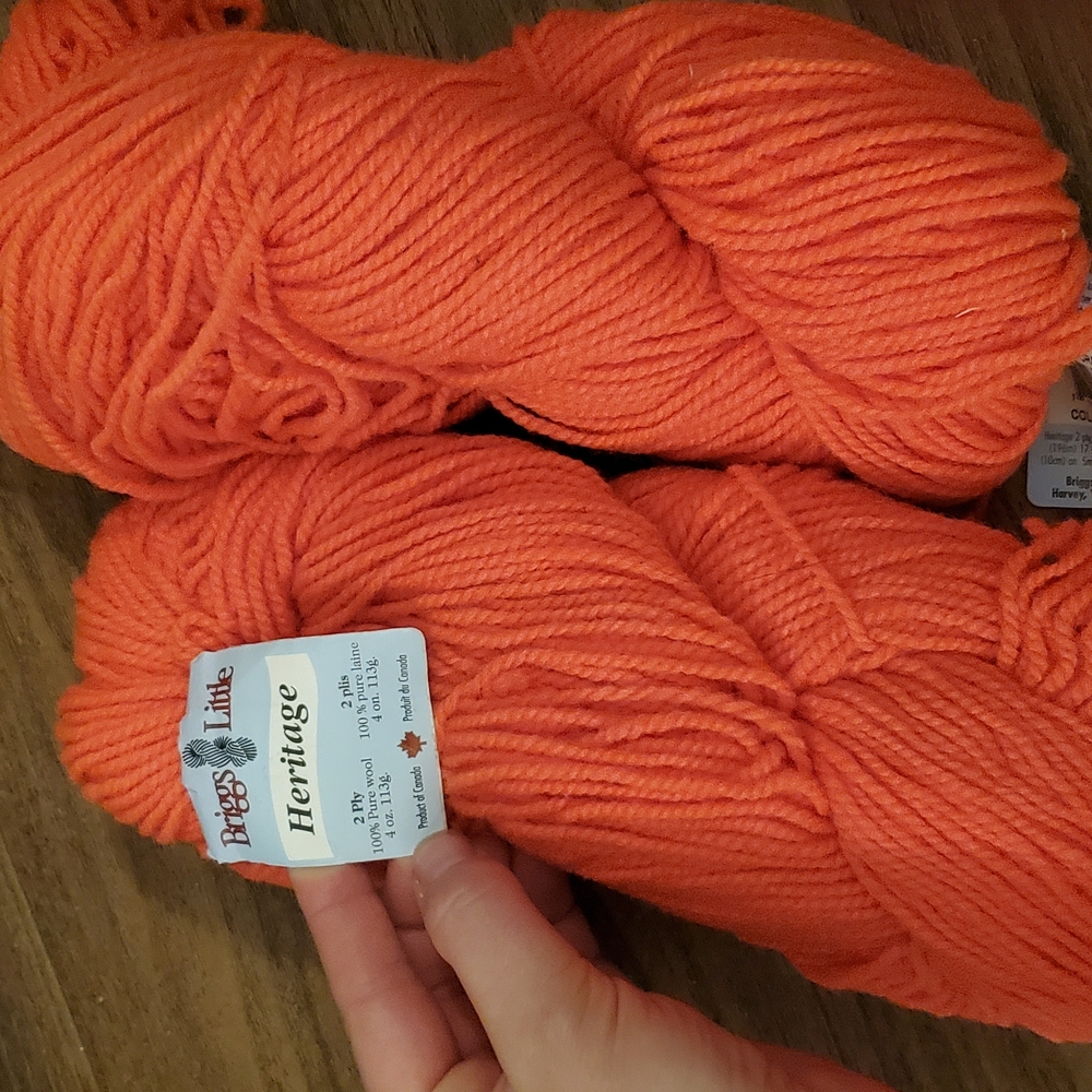 Heritage Orange Yarn